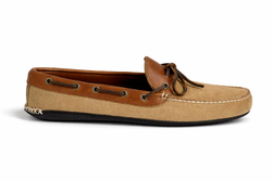 In Stock Men's Coolside: Cognac Suede