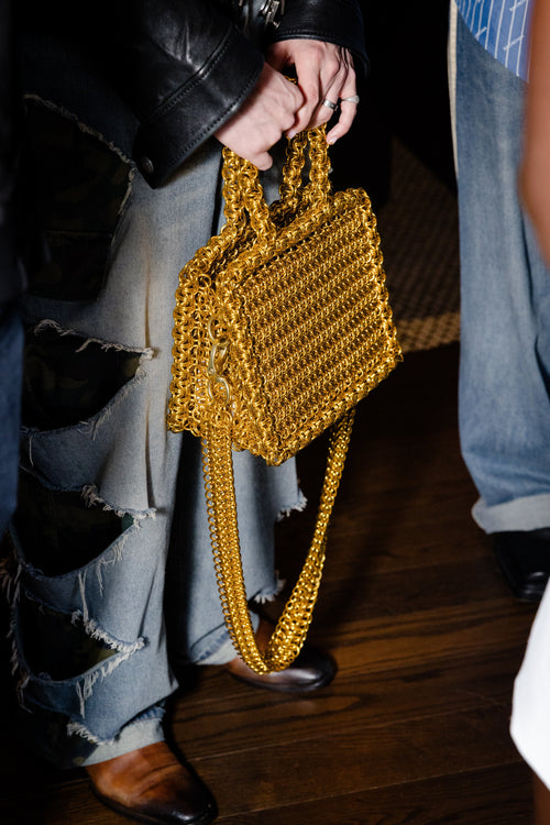Gold Heater Tote