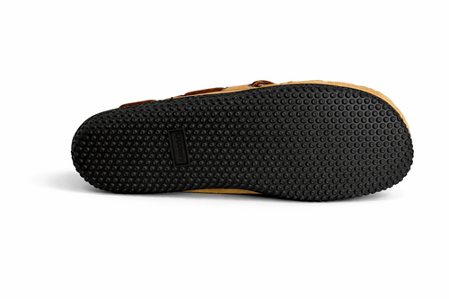 In Stock Men’s Hearth ESQ Slipper: Linen Suede