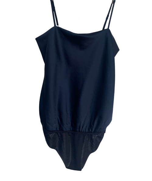 The Michelle Navy Tank Bodysuit by 8apart