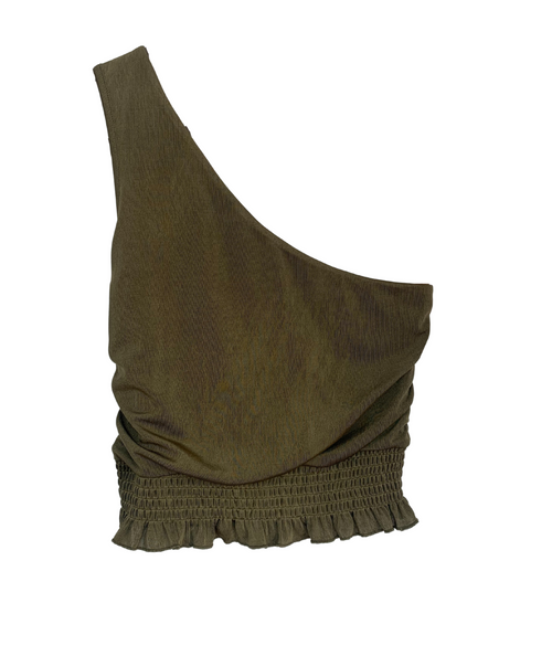 The Jane One Shoulder Tank by 8apart