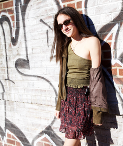The Jane One Shoulder Tank by 8apart