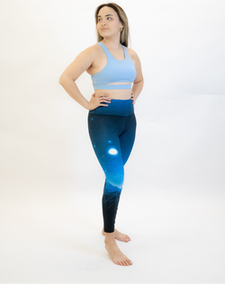 Retro Ridge Yoga Pants by Colorado Threads Clothing