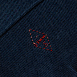 NAVY WOOL TRACK PANT by ioywav