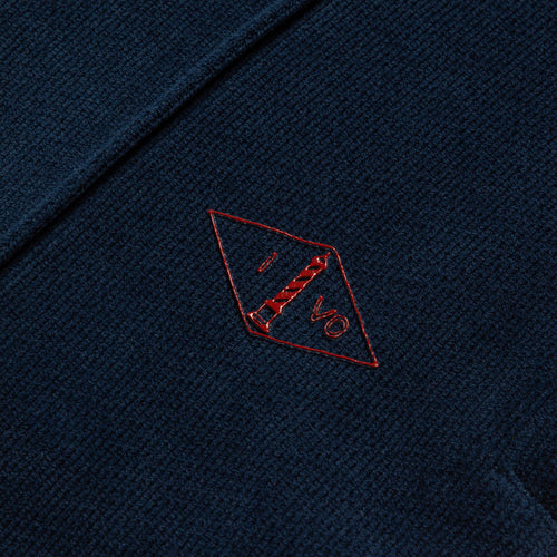 NAVY WOOL TRACK PANT by ioywav