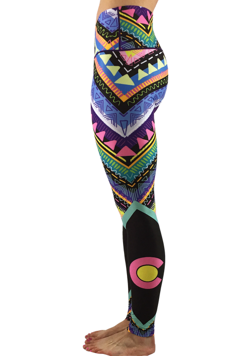 90’s Retro Yoga Pants by Colorado Threads Clothing