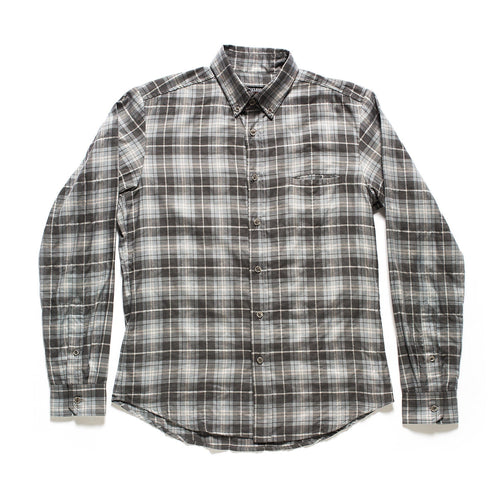 All Year Plaid Button Down - Grey by Bridge & Boro