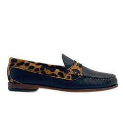 Women's True Penny:  Black Leopard LE by Quoddy.com
