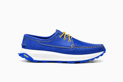 Men’s Blucher Boston Shoe: Marathon Blue Leather