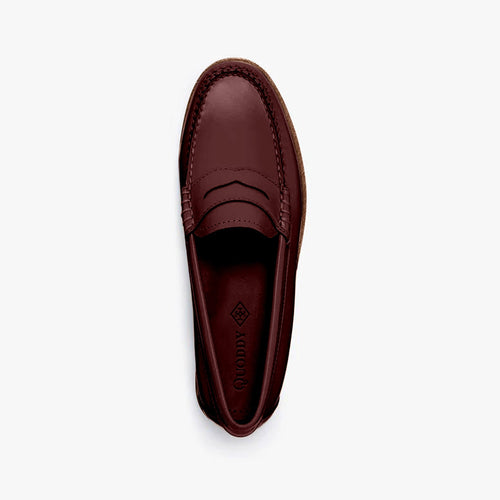 Women's Penny Polished Leather LE: Cabernet by Quoddy.com