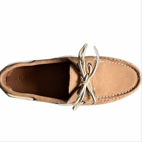 In Stock Women's Calais Boat Shoe: Tan