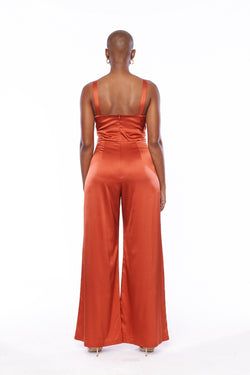 Jayla Jumpsuit Silk by Lenese Calleea The Brand.