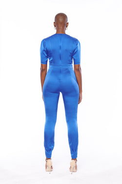 Jayda Jumpsuit Silk by Lenese Calleea The Brand.