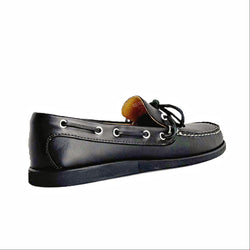 In Stock Men’s Canoe Shoe: Black