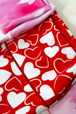 Limited Edition Candy Hearts Yoga Pants by Colorado Threads Clothing