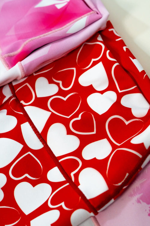 Limited Edition Candy Hearts Yoga Pants by Colorado Threads Clothing