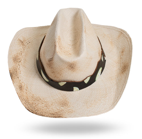 "Tilleuls De La Campagne" Brisa Panama Straw Hat by B.M. Franklin & Co