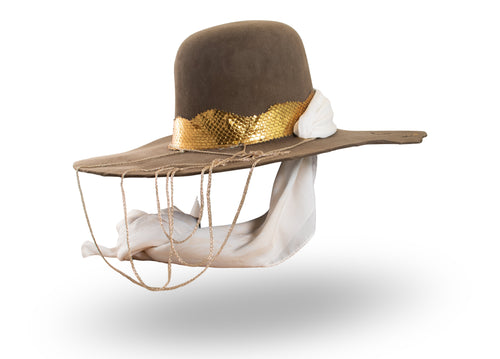 "Tuareg" Wide-Brim Fur Felt Hat by B.M. Franklin & Co