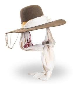 "Tuareg" Wide-Brim Fur Felt Hat by B.M. Franklin & Co