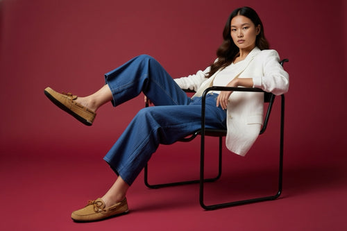 In Stock Women's Coolside: Linen Suede