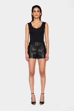 Rock-Studded Short by Kajal New York