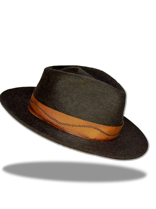 "Backwoods" Fur Felt Hat by B.M. Franklin & Co
