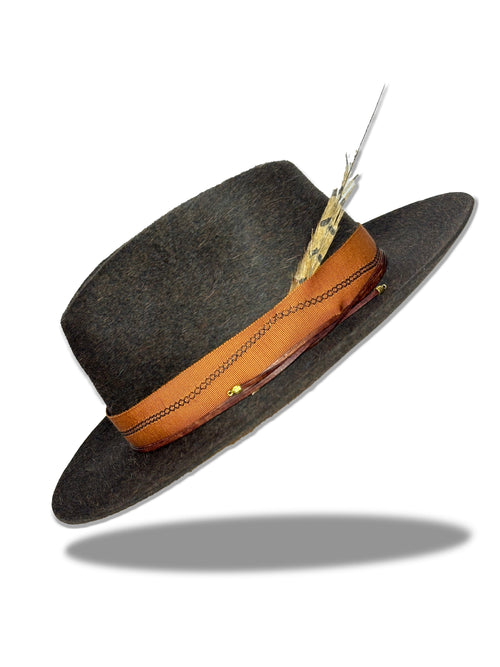 "Backwoods" Fur Felt Hat by B.M. Franklin & Co