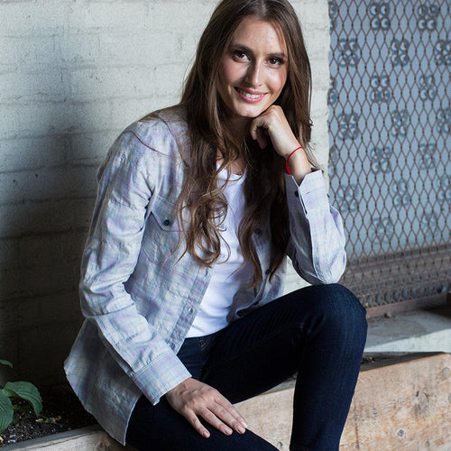Hooded Button Down by Bridge & Boro