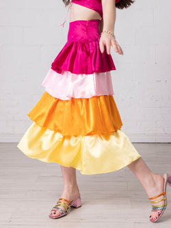 Keeley Skirt | Sunset Multi by House of Blythe
