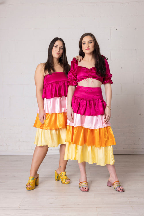 Keeley Top | Sunset Pink by House of Blythe