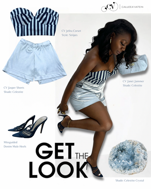 Jelita Jet Corset by Lenese Calleea The Brand.