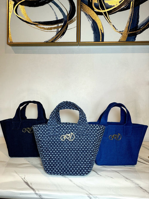 Joan Mini Jammer Denim by Lenese Calleea The Brand.