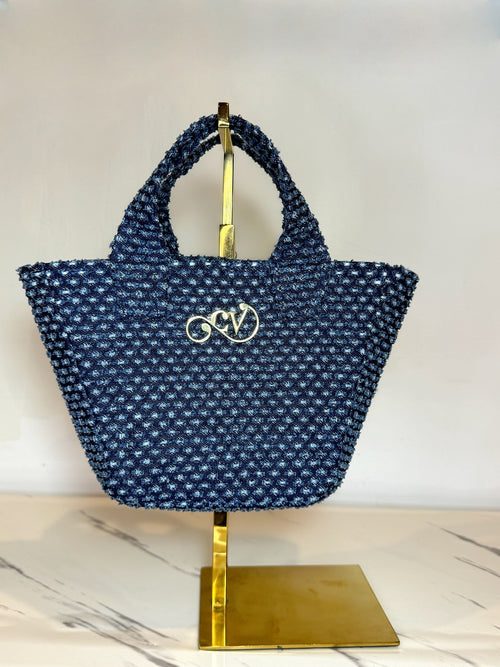 Joan Mini Jammer Denim by Lenese Calleea The Brand.