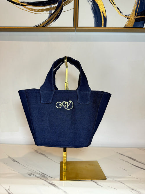 Joan Mini Jammer Denim by Lenese Calleea The Brand.