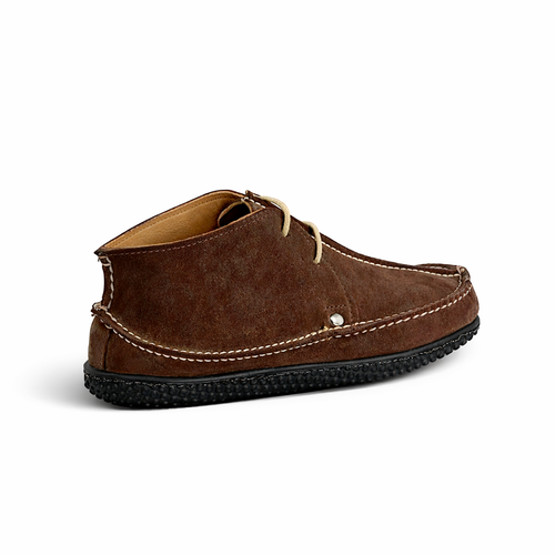 Men's LE Caribbean - EXERSOLE® by Quoddy "Barefoot": Chocolate Suede
