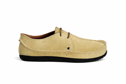 Men's Meridian - EXERSOLE® by Quoddy, "Barefoot": Sand Suede