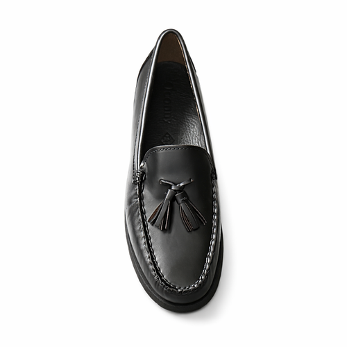 In Stock Women's Windham Tassel Slip On: Black