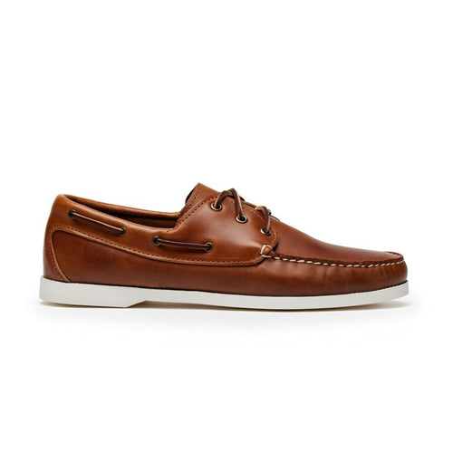 In Stock Men’s Quoddy Head Boat Shoe: Whiskey