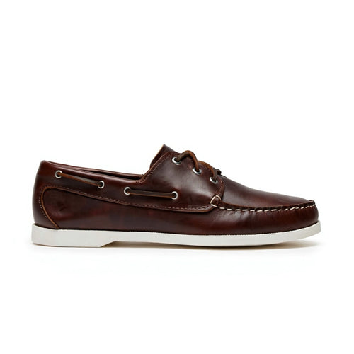 In Stock Men’s Quoddy Head Boat Shoe: Brown