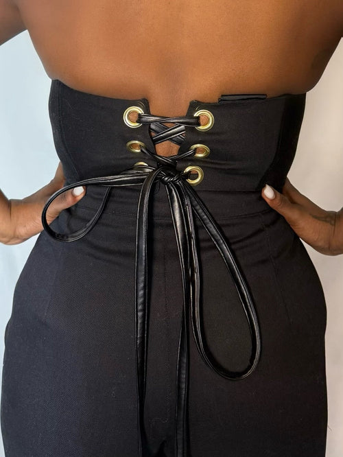 Jelita Jet Corset by Lenese Calleea The Brand.