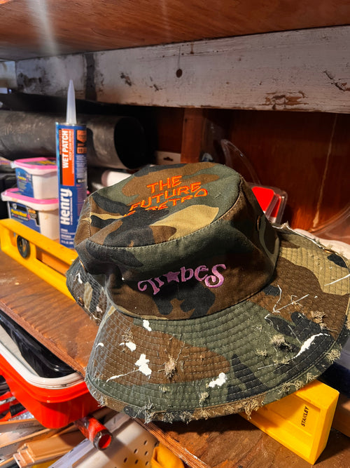 Future Smiley Tribes Sun Cap