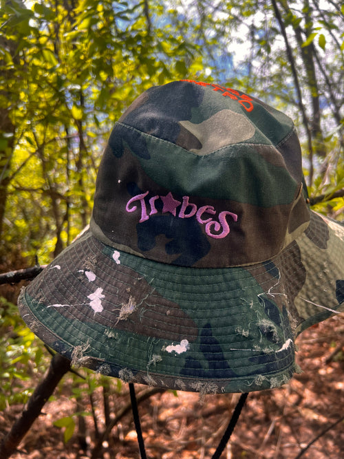 Future Smiley Tribes Sun Cap