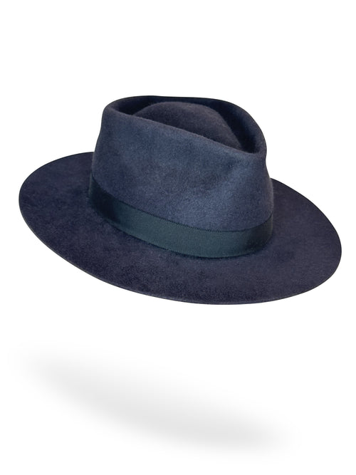 "Cherry Coke" Fur Felt Hat by B.M. Franklin & Co