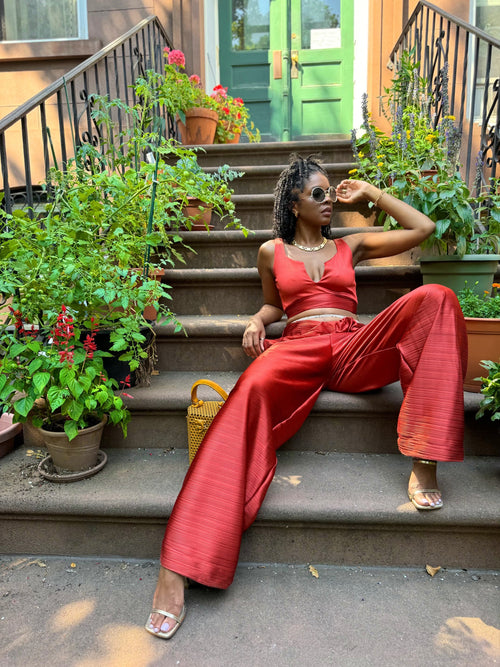 Jasper Jets Palazzo by Lenese Calleea The Brand.