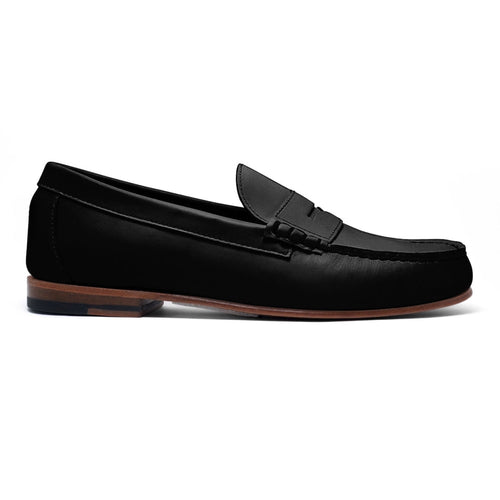 Men's Penny Loafer Classic LE:  Black by Quoddy.com