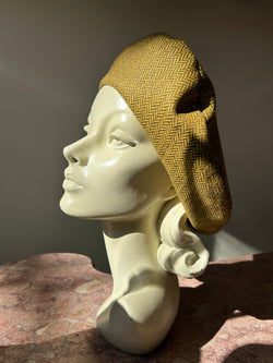 Herringbone beret by The Brooklyn Millinery Company