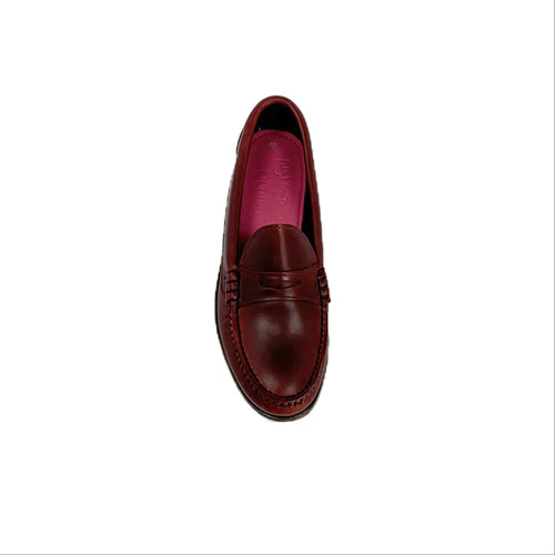 KKB Penny Loafer: Merlot Leather by Quoddy.com