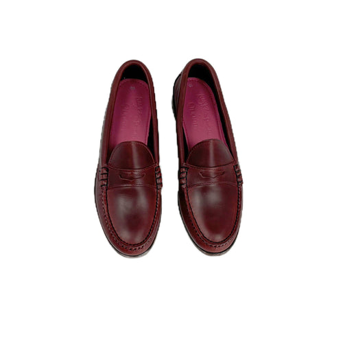 KKB Penny Loafer: Merlot Leather by Quoddy.com