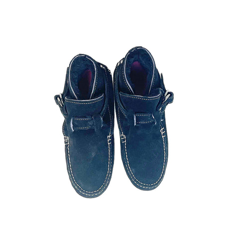 KKB Original Ring Boot - Black Suede Shearling Lined by Quoddy.com