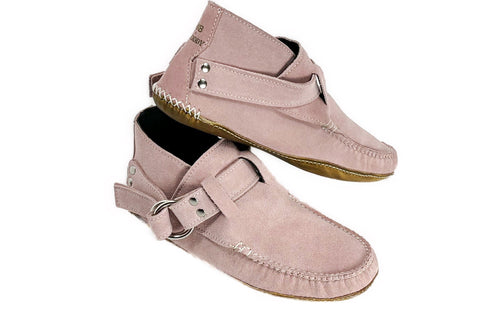 KKB Original Ring Boot - Pink Suede Leather Lined by Quoddy.com